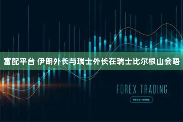 富配平台 伊朗外长与瑞士外长在瑞士比尔根山会晤